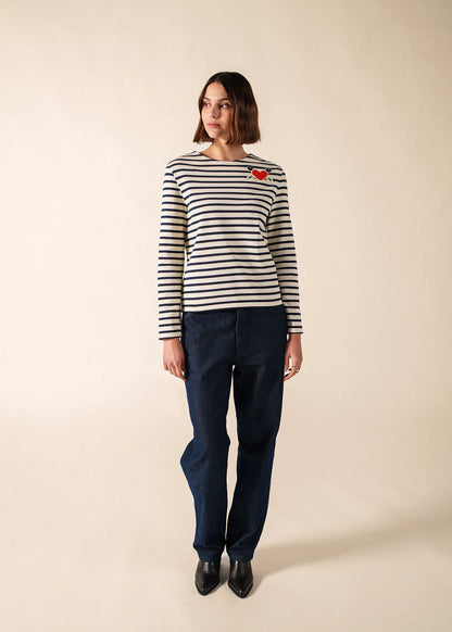 ECRU / NAVY