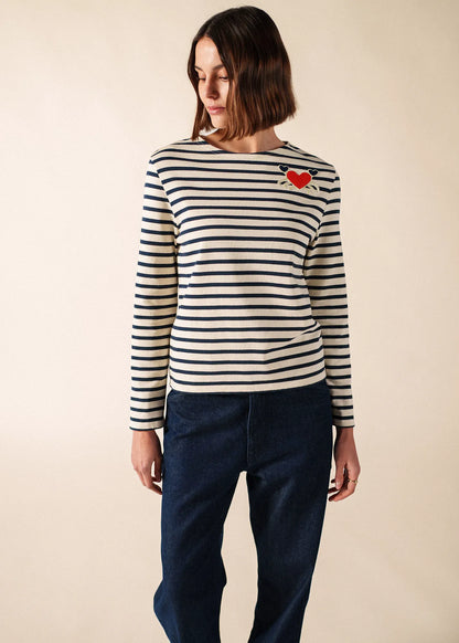 ECRU / NAVY