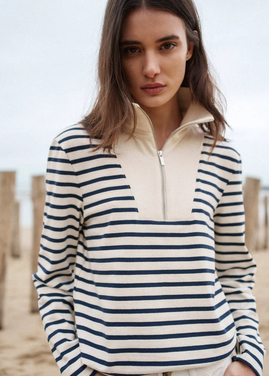 ECRU / NAVY