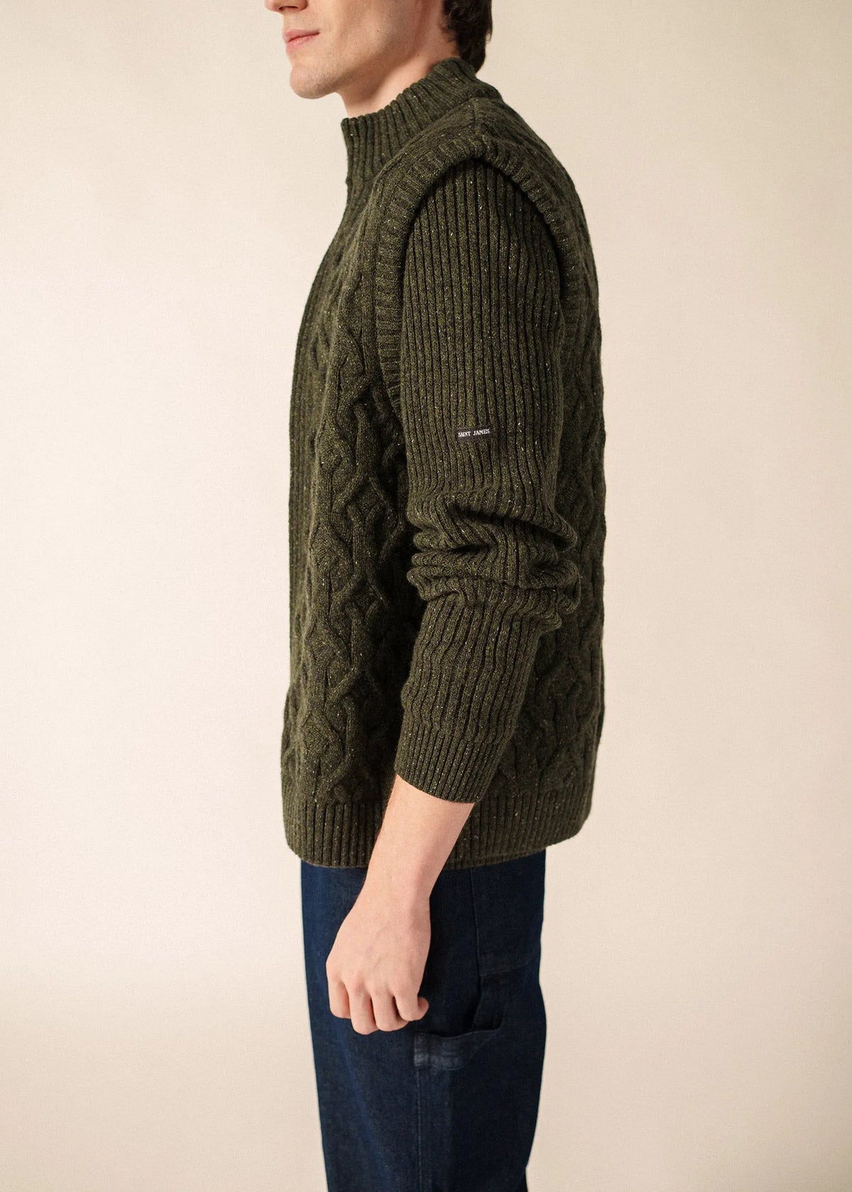 MOSS GREEN MELANGE