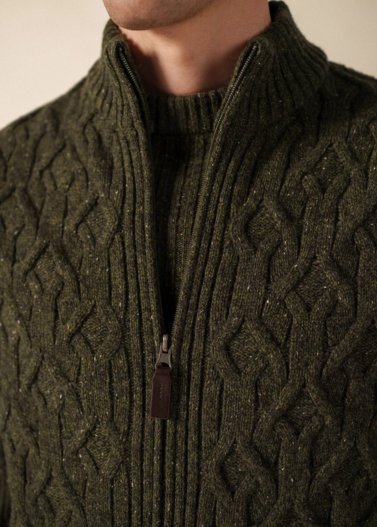 MOSS GREEN MELANGE