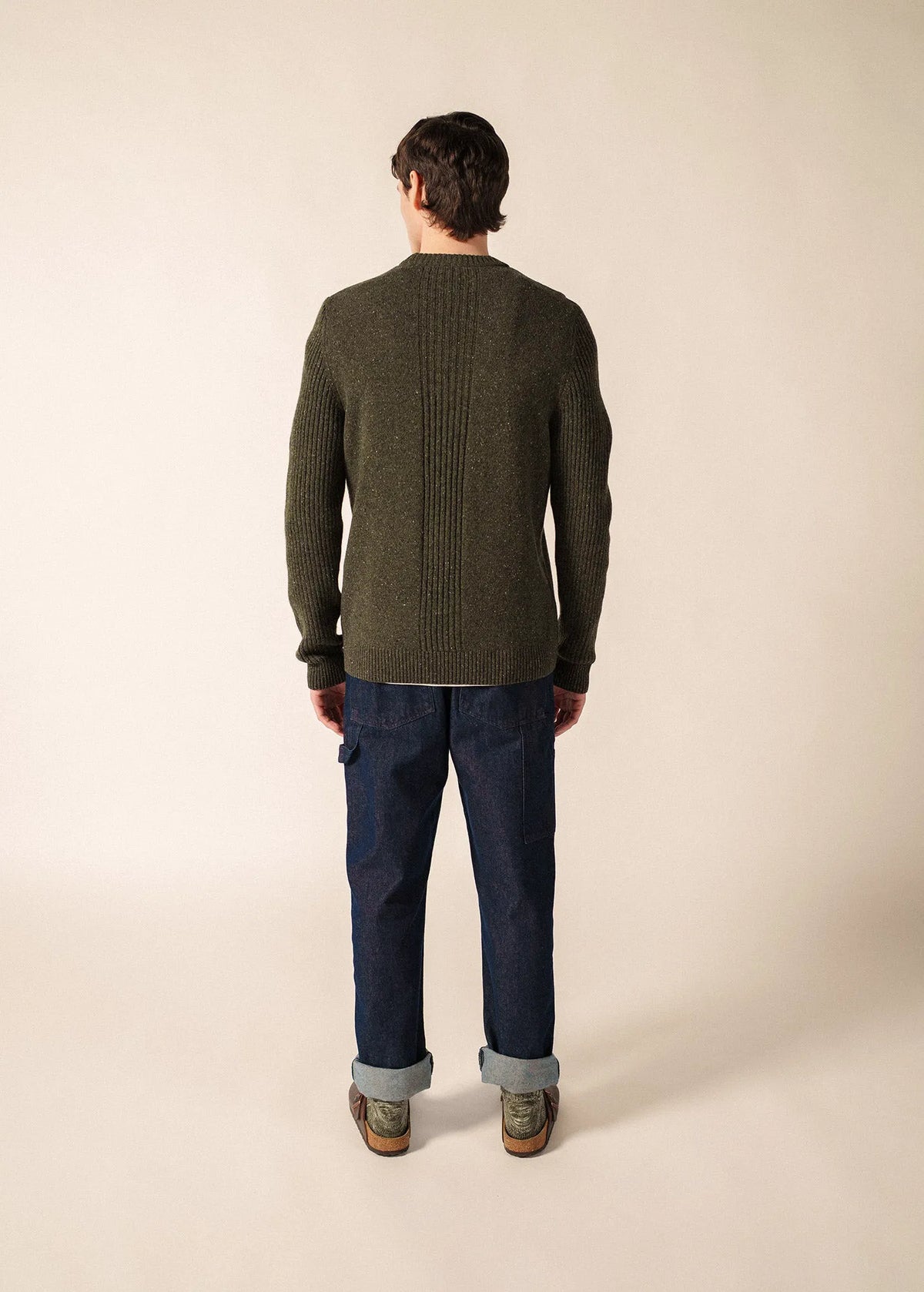 MOSS GREEN MELANGE