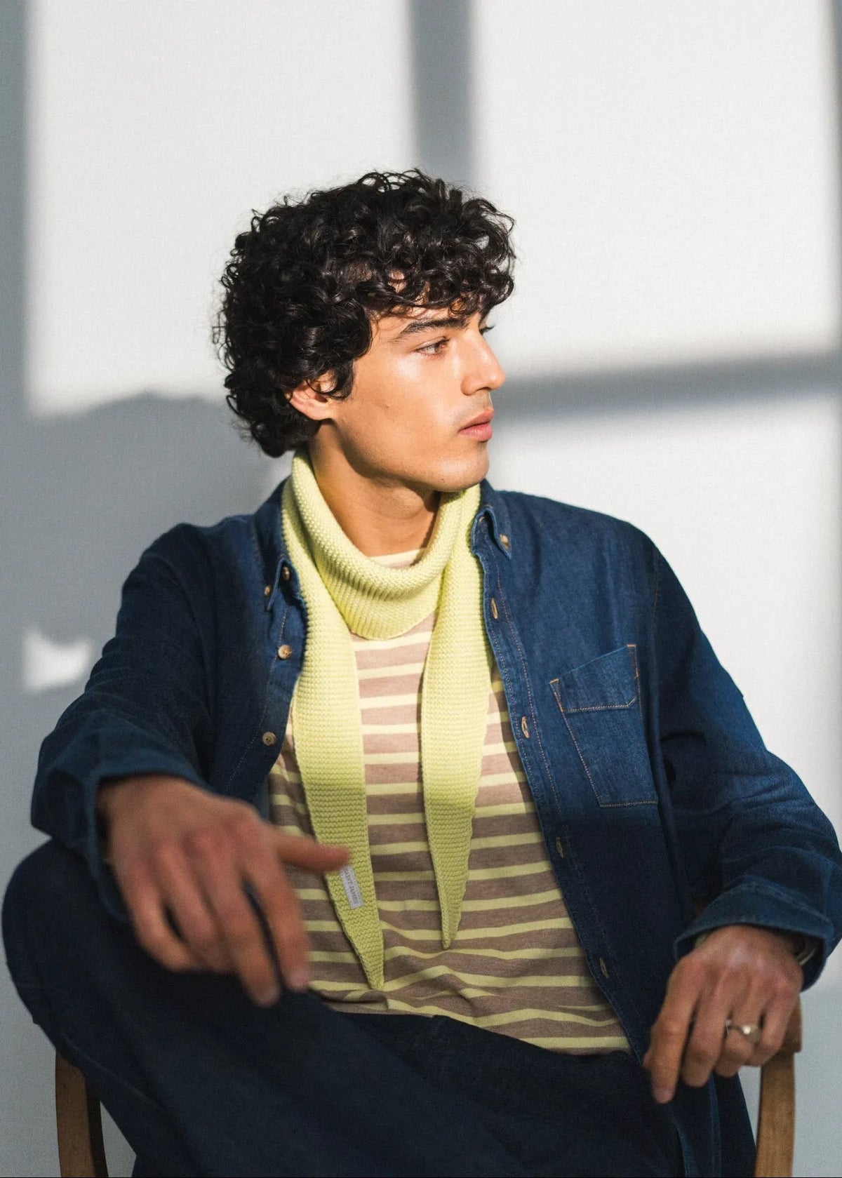 BEIGE MELANGE/ BUTTER YELLOW