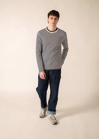 IVORY / NAVY