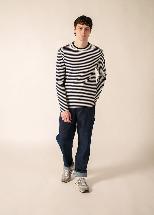 IVORY / NAVY