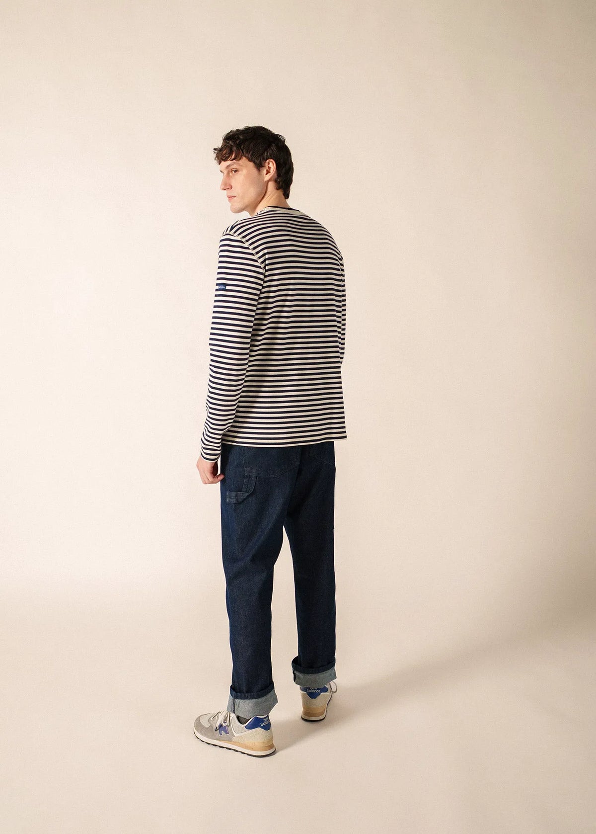 IVORY / NAVY