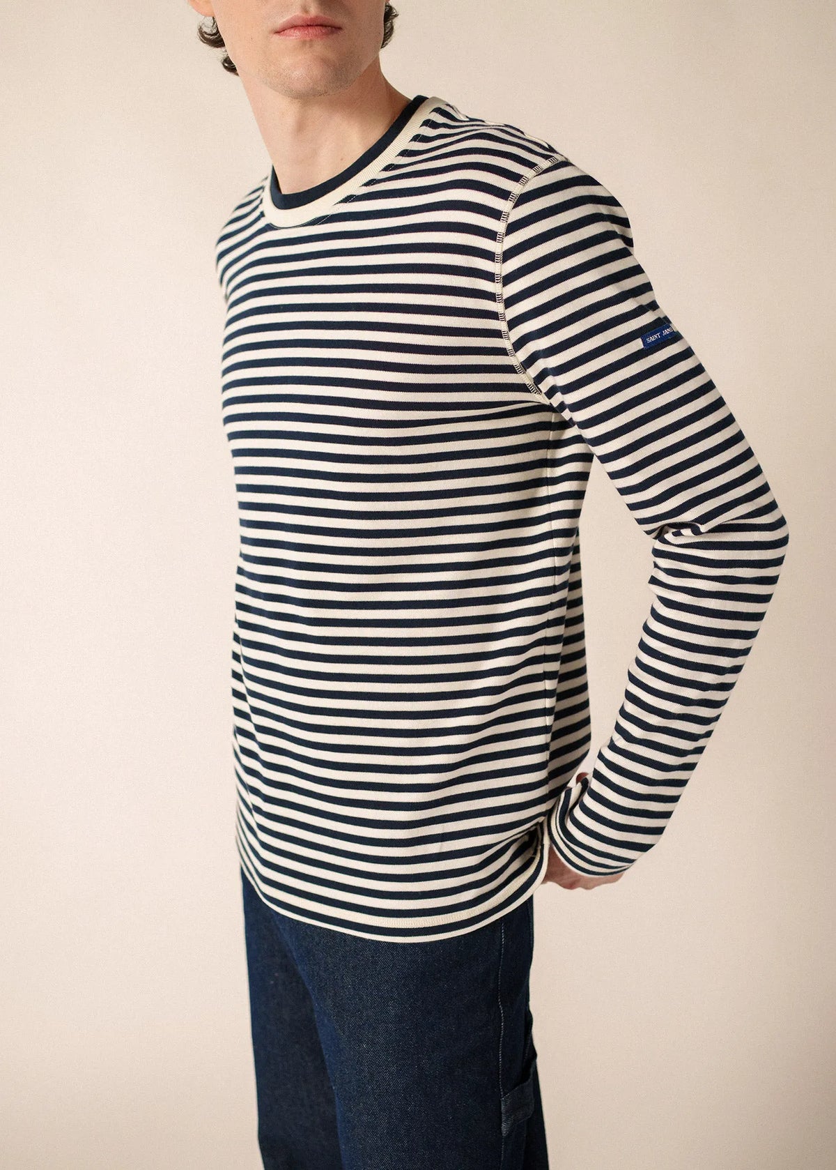 IVORY / NAVY