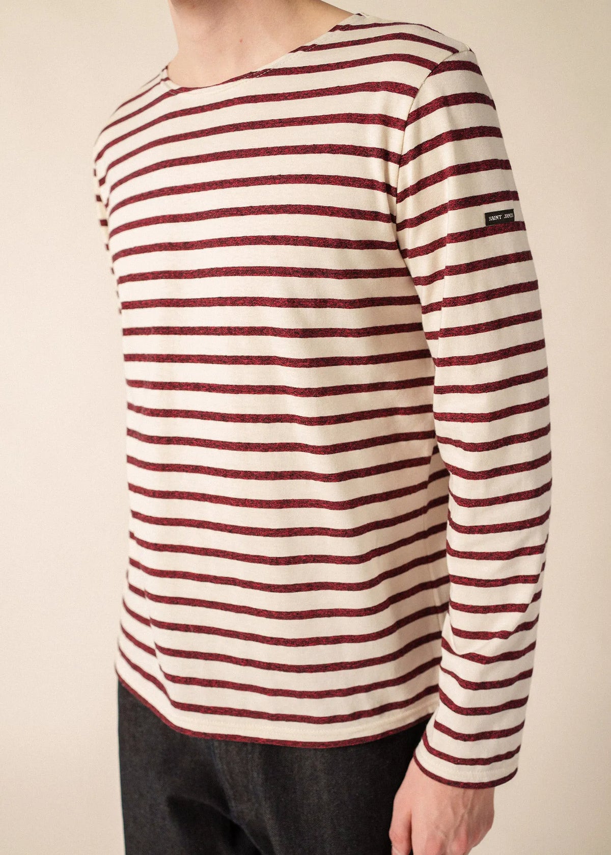 ECRU / BURGUNDY