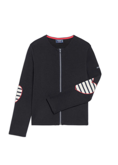 NAVY / ECRU / RED