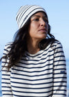 IVORY / NAVY