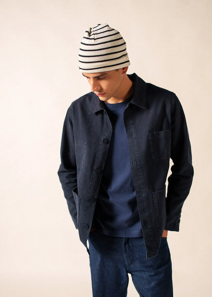 IVORY / NAVY