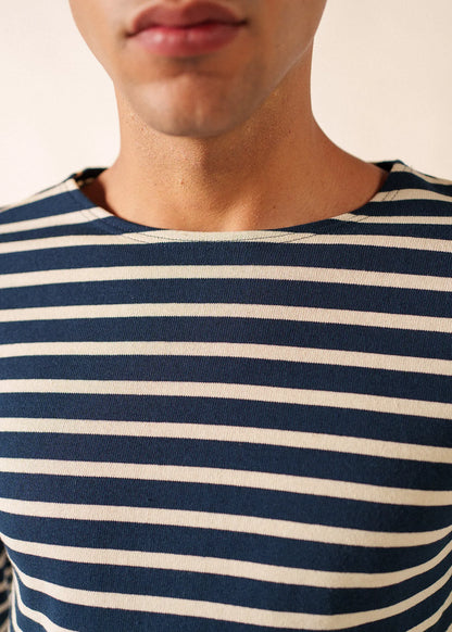 NAVY / ECRU
