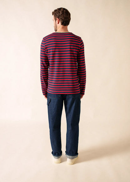 NAVY / RED