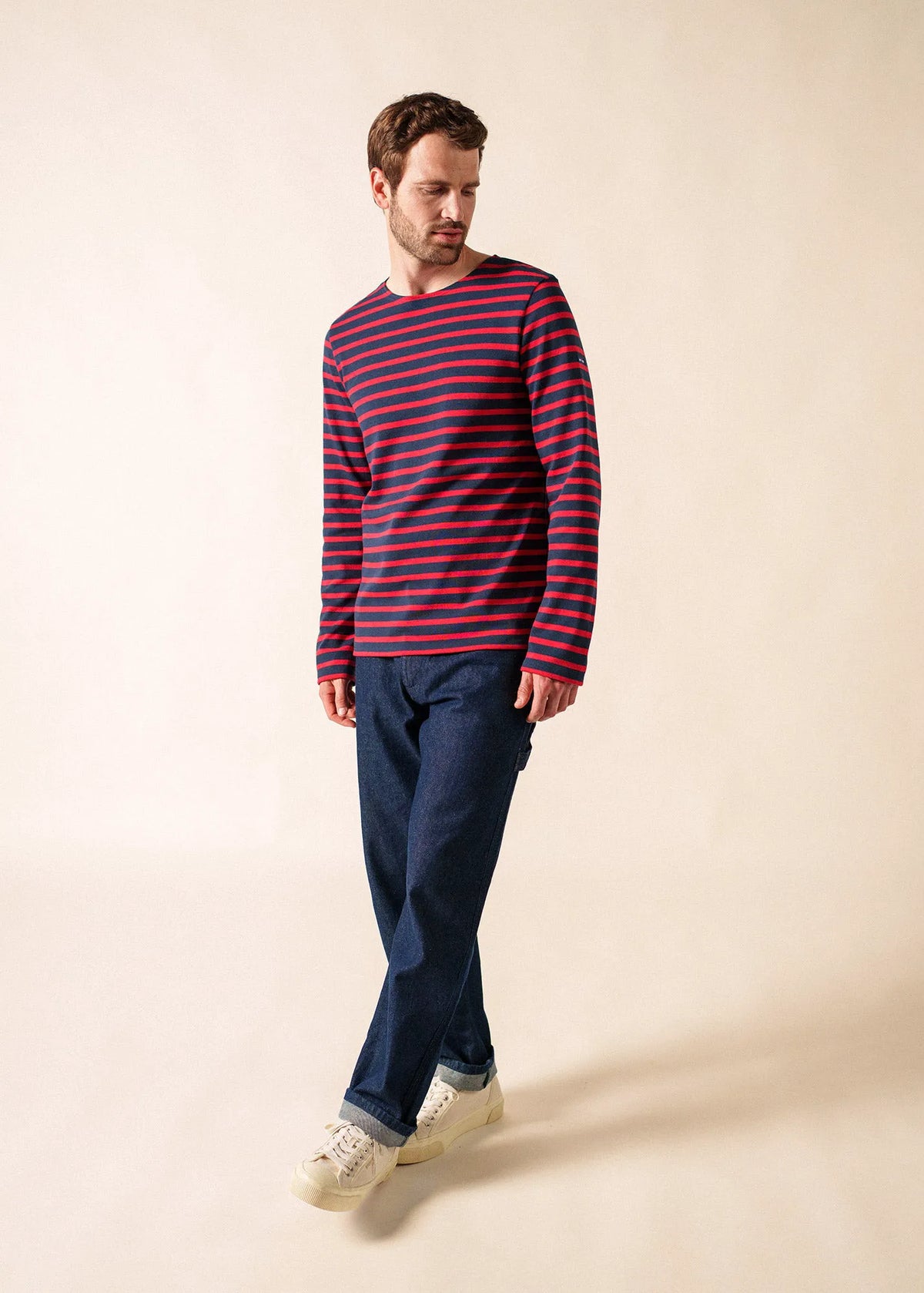NAVY / RED