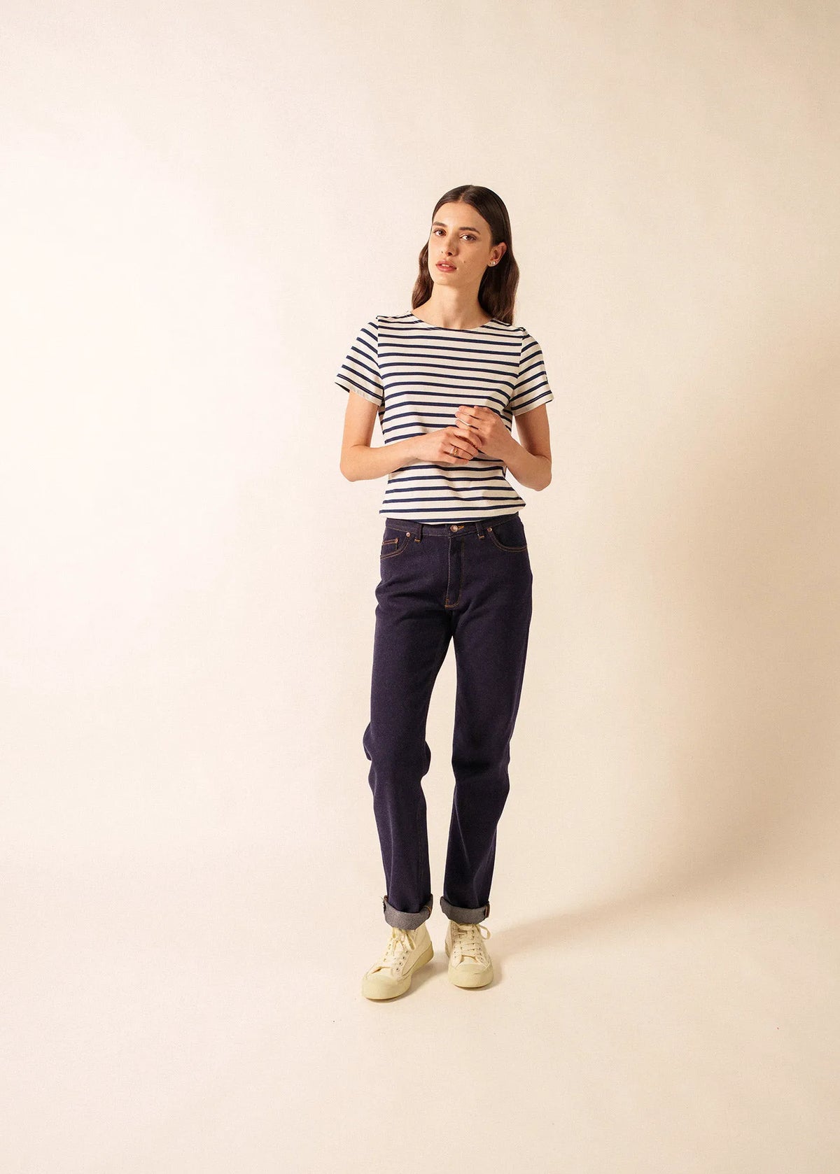 ECRU / NAVY