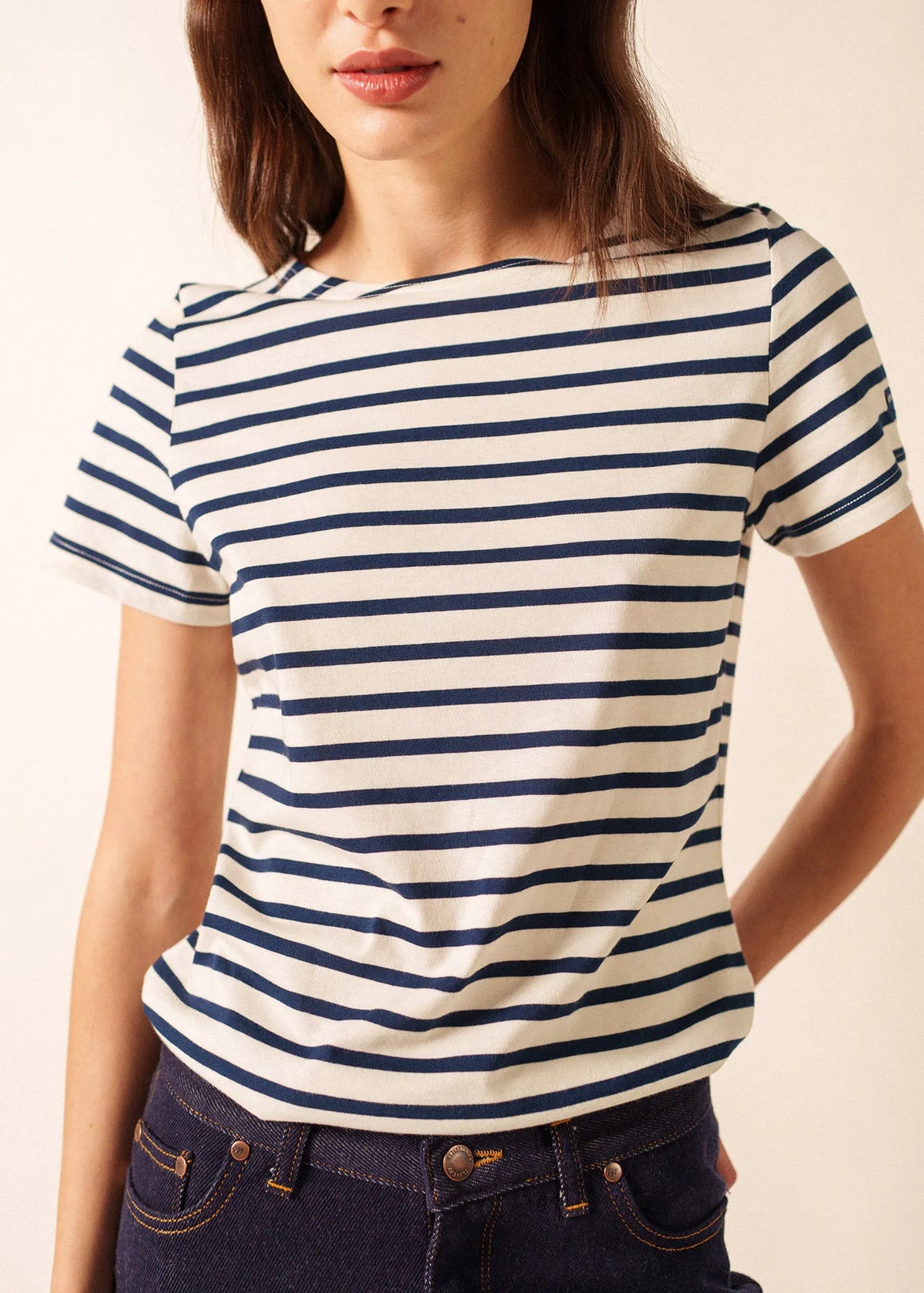 ECRU / NAVY