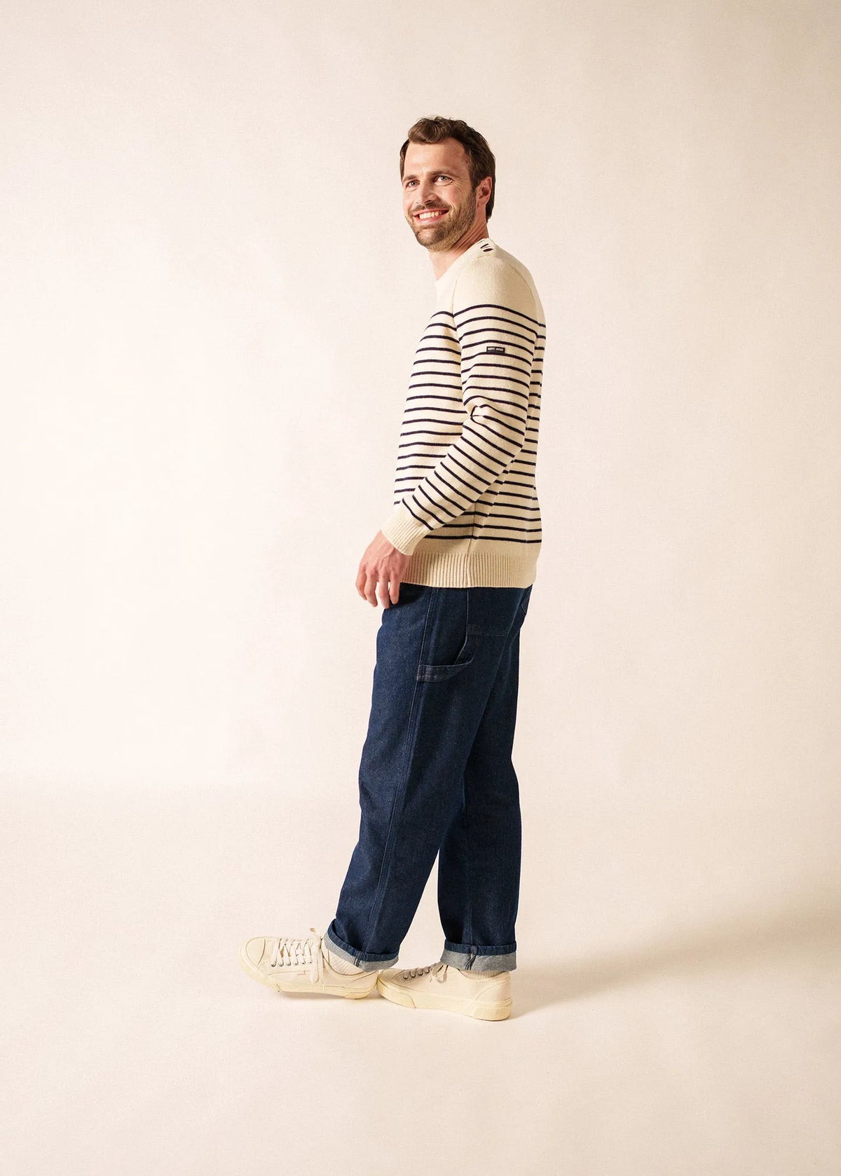 ECRU / NAVY