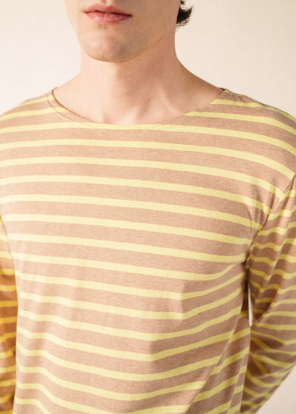 BEIGE MELANGE/ BUTTER YELLOW