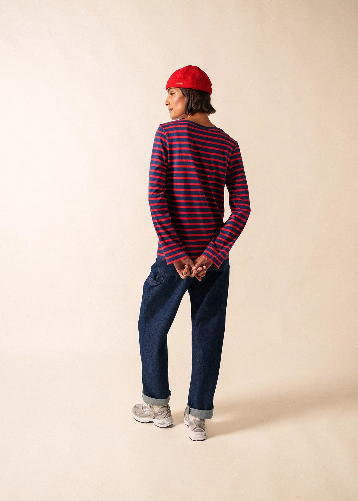 NAVY / RED