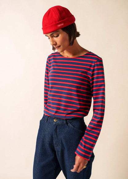 NAVY / RED