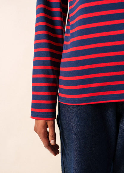 NAVY / RED