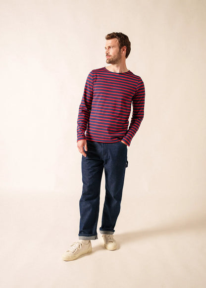 NAVY / RED