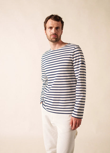 WHITE / NAVY