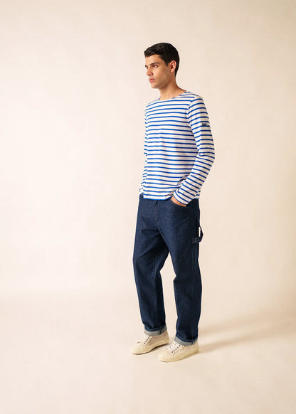WHITE / ROYAL BLUE