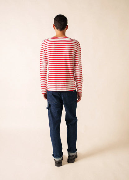 WHITE / RED