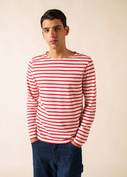WHITE / RED