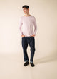 WHITE / TEA ROSE PINK