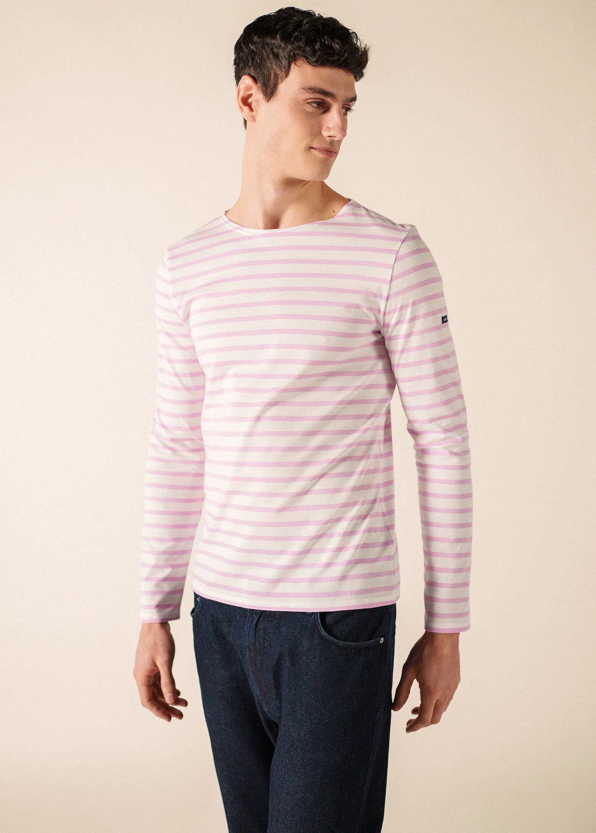WHITE / TEA ROSE PINK