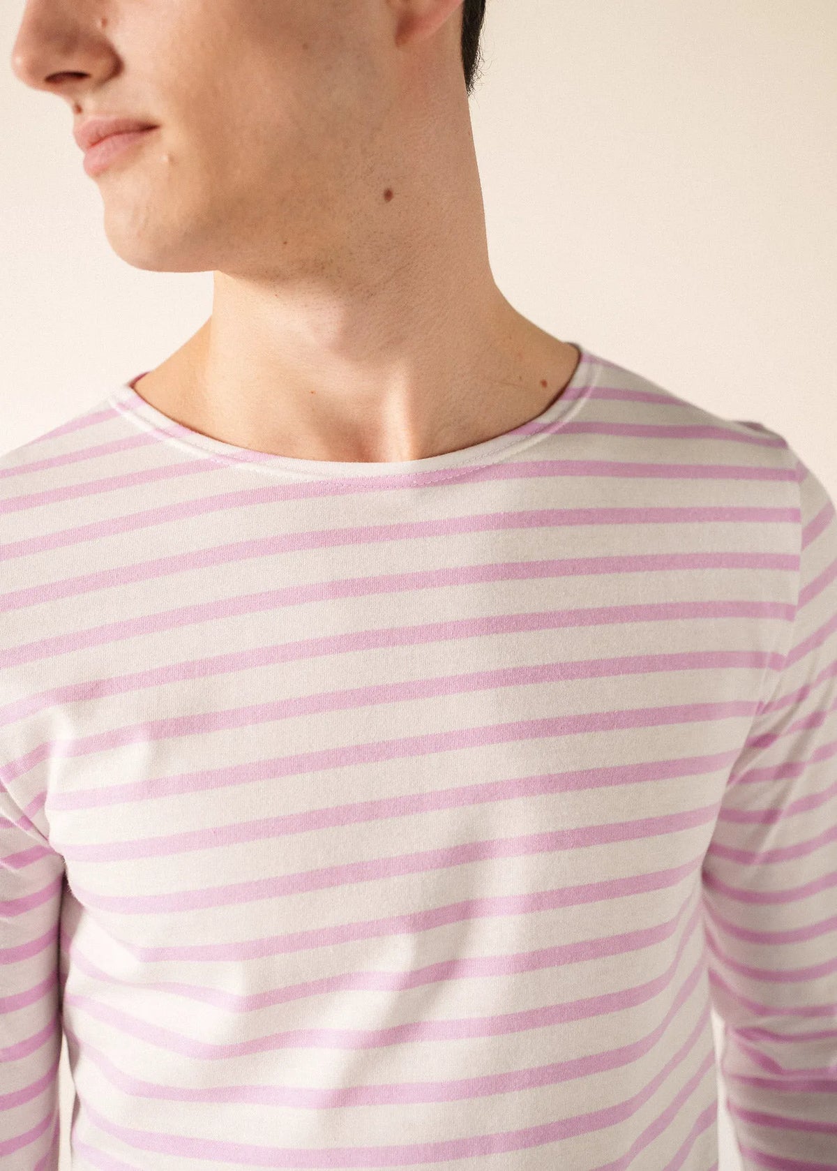 WHITE / TEA ROSE PINK
