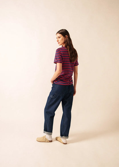 NAVY / RED