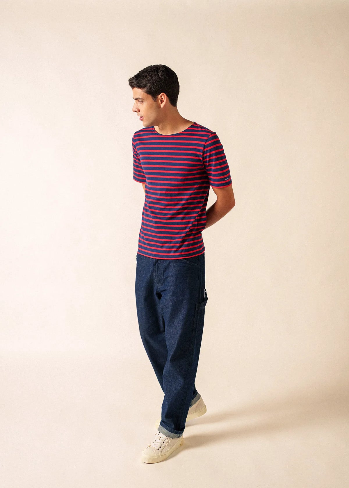 NAVY / RED