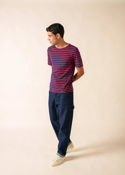 NAVY / RED