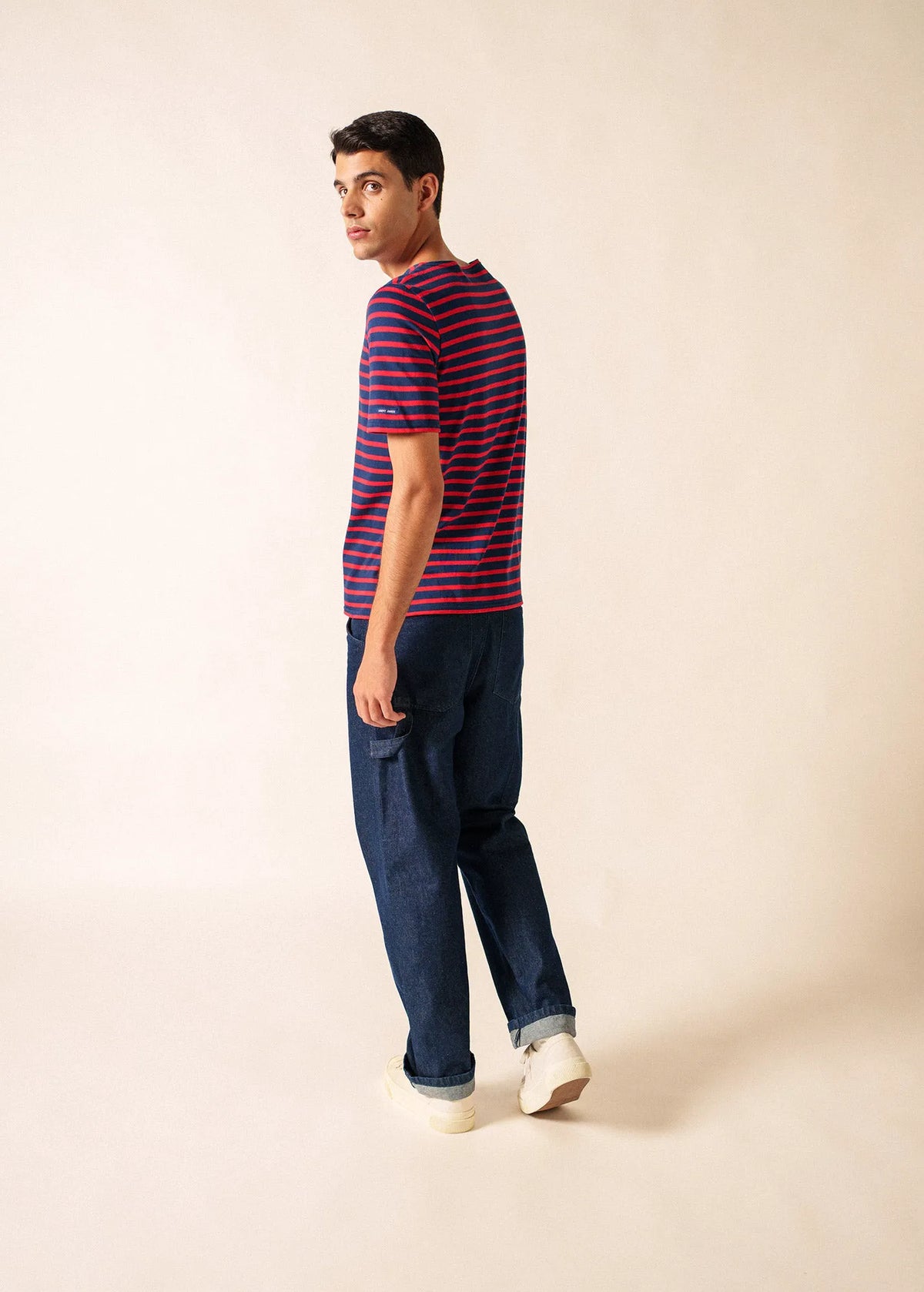 NAVY / RED