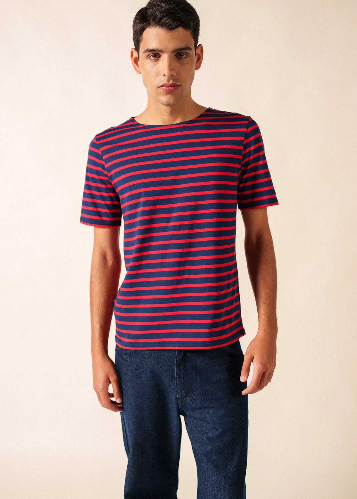 NAVY / RED