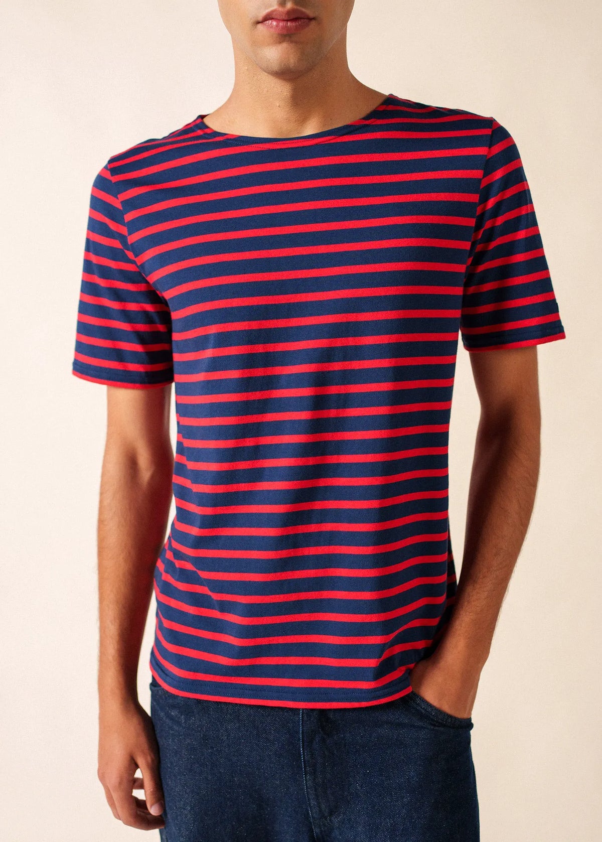 NAVY / RED