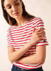 WHITE / RED