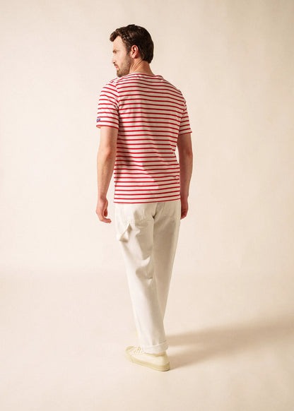 WHITE / RED