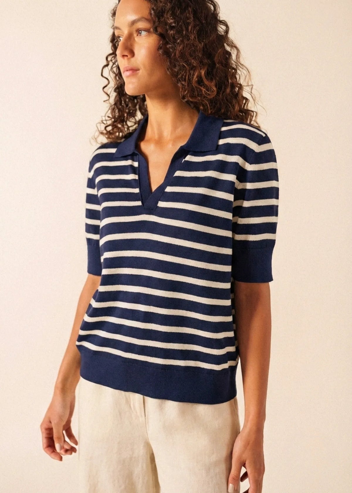 NAVY / IVORY