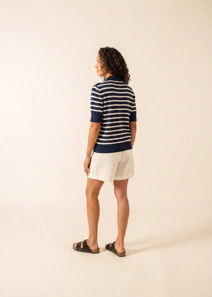 NAVY / IVORY