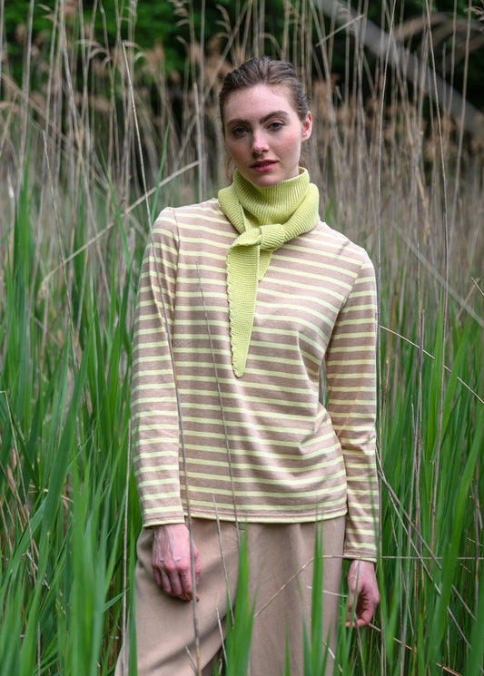 BEIGE MELANGE / BUTTER YELLOW