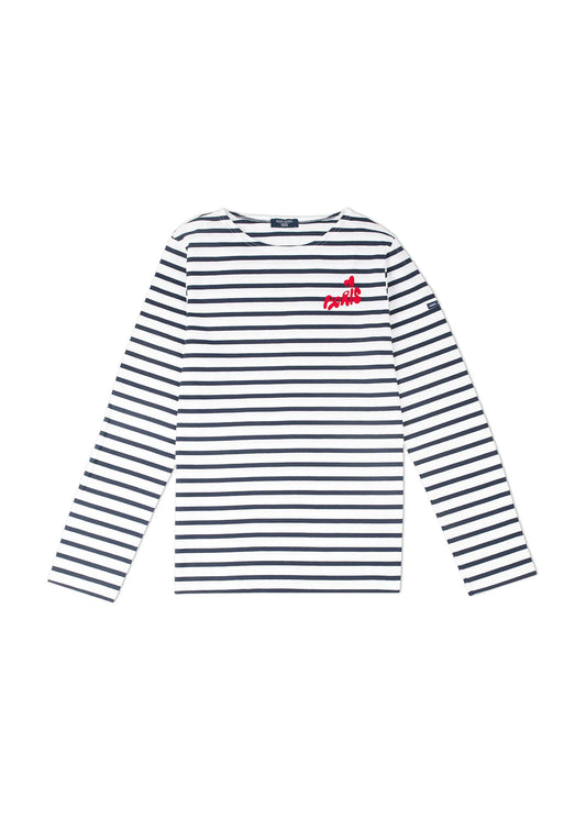 WHITE / NAVY