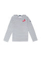 WHITE / NAVY