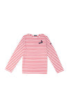 WHITE / RED