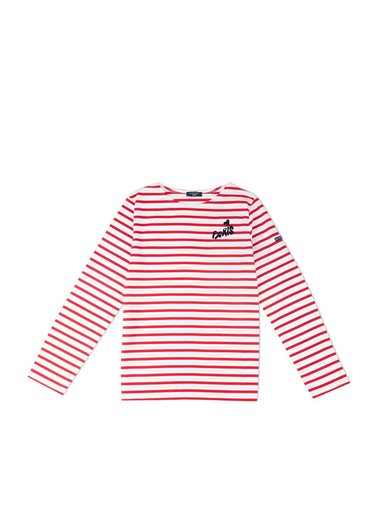 WHITE / RED