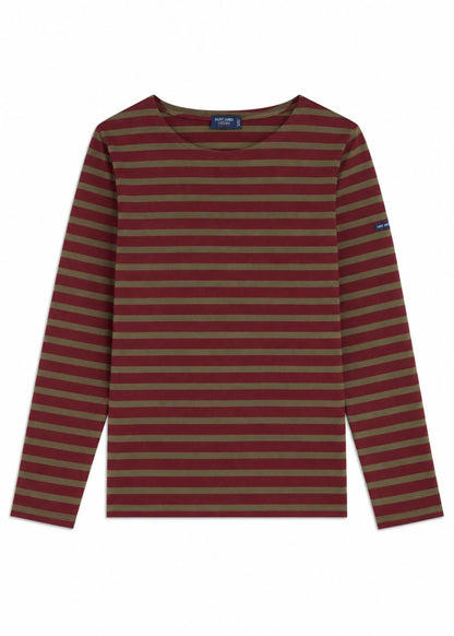 BURGUNDY / MOSS GREEN