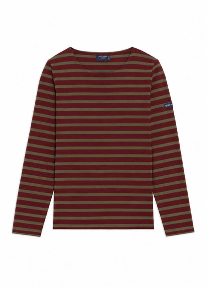 BURGUNDY / MOSS GREEN